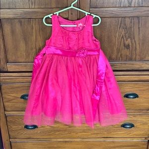 Girls Pink Dress Size 4Y